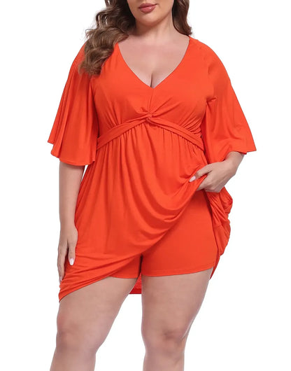 ✨Women's Plus Size Romper Dress✨