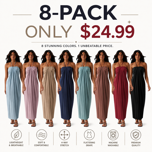 Halter Tie Back Maxi Dress with Pockets